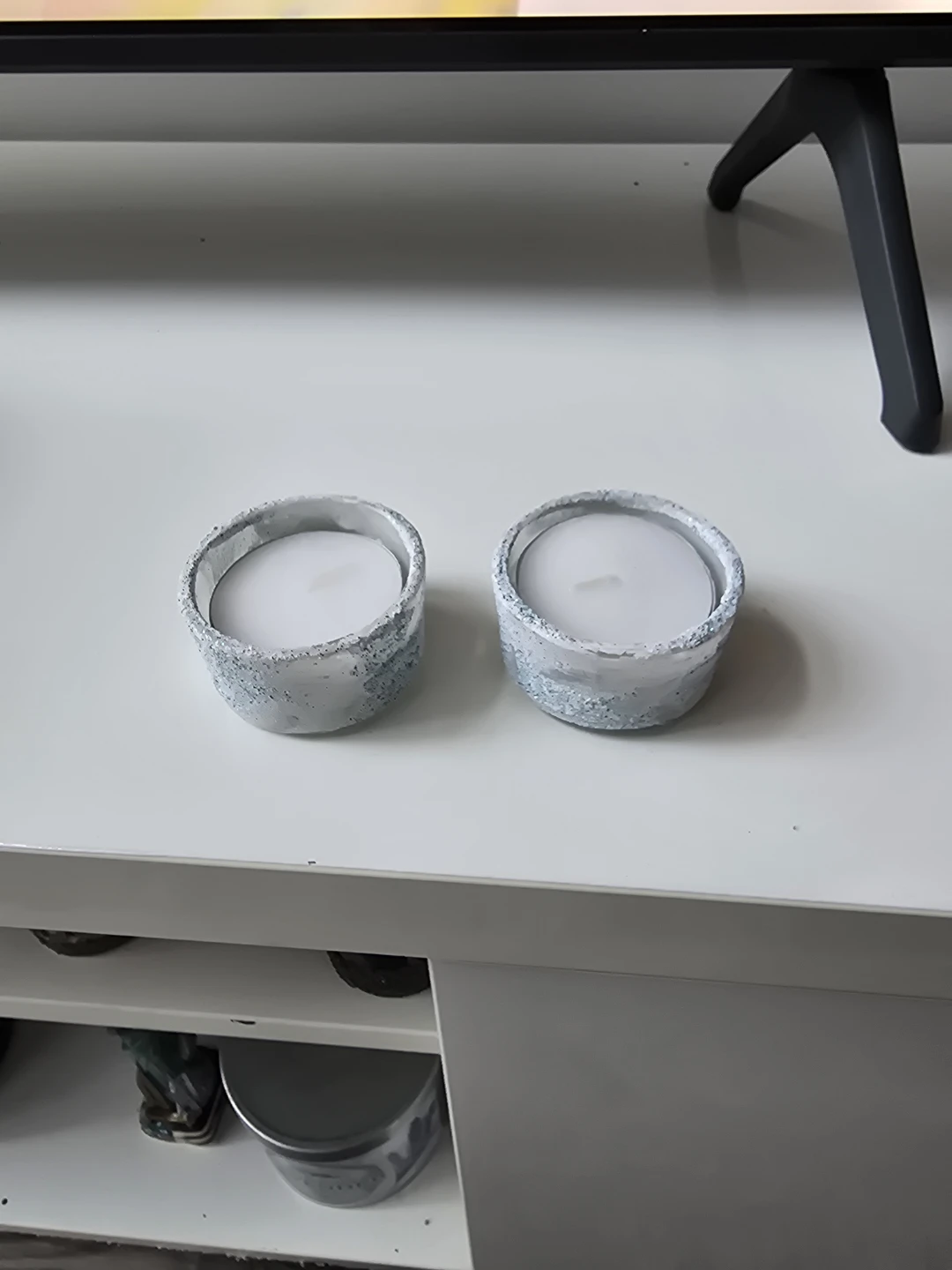 Two tealight candles ⚽