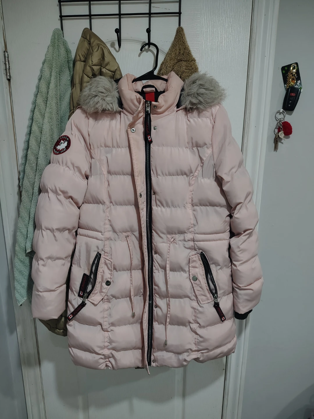 Canada Weathergear Pink Puffer Jacket - photo 3