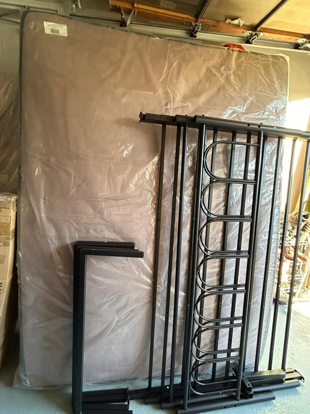 Queen Mattress and New Bed Frame - photo 3
