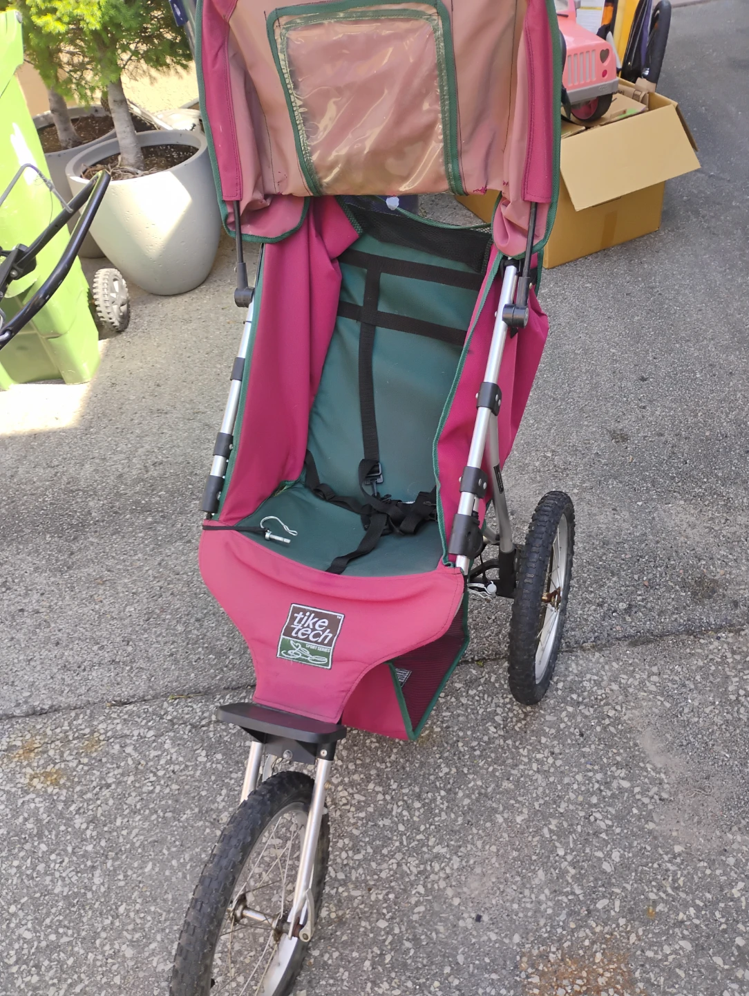 Tike Tech Jogging Sport Single Stroller - photo 4