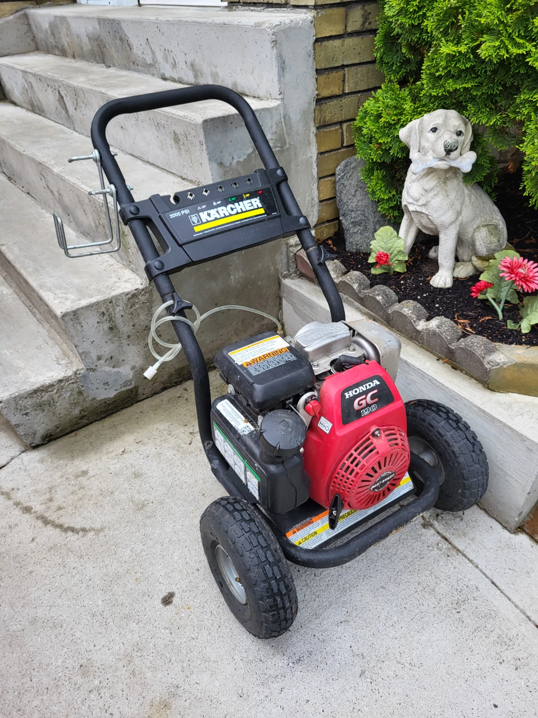 Karcher 3000 PSI Pressure Washer with Honda GC130 Engine