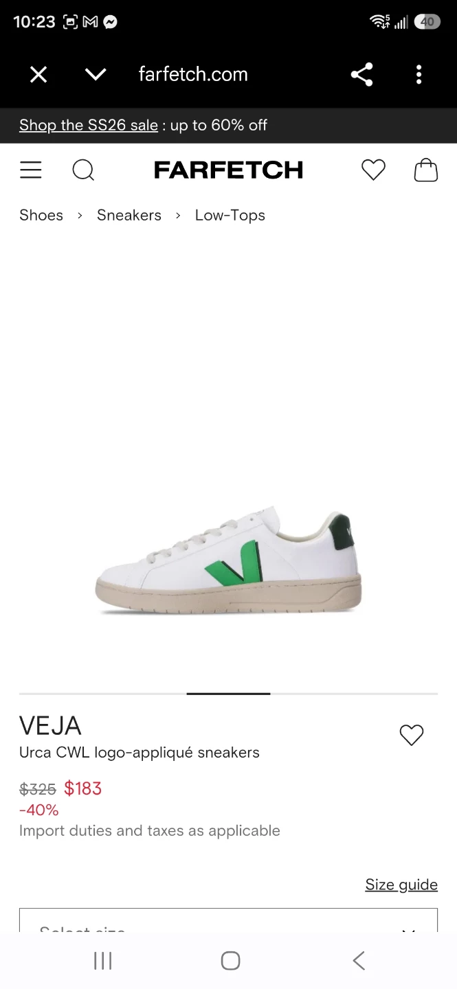 Brand new Veja Campo sneakers for sale Made in Brazil - photo 2