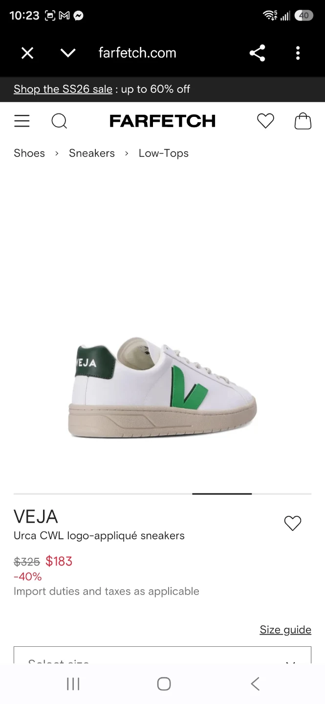 Brand new Veja Campo sneakers for sale Made in Brazil - photo 3