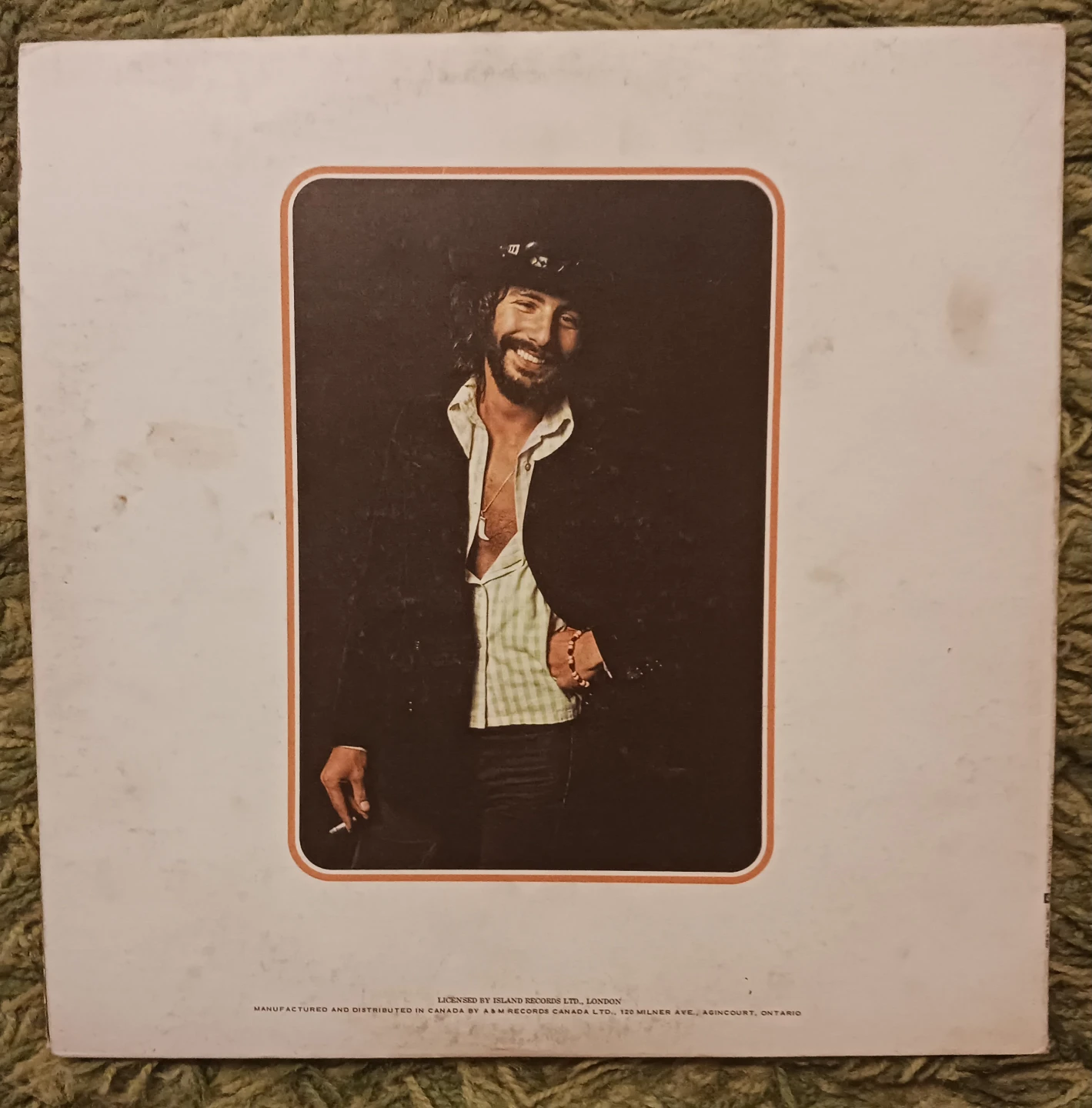 Cat Stevens Catch Bull at Four Vinyl Record LP