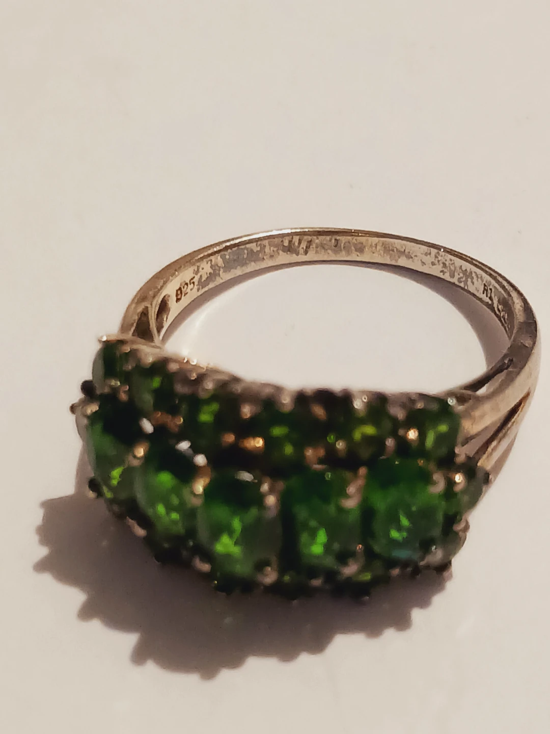 Gorgeous Vintage Sterling Silver 925 Peridot Ring. 9. - photo 4
