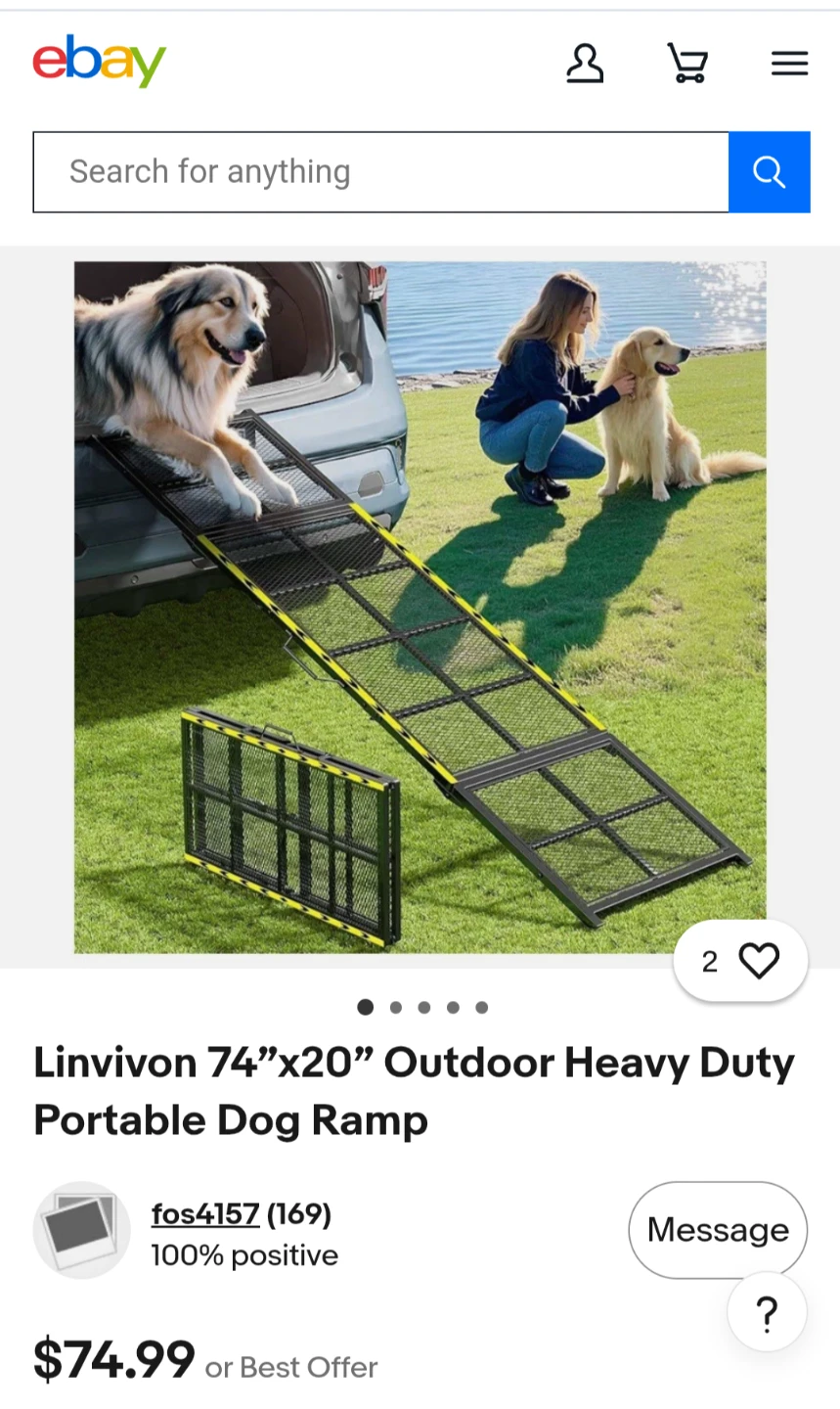 Dog ramp