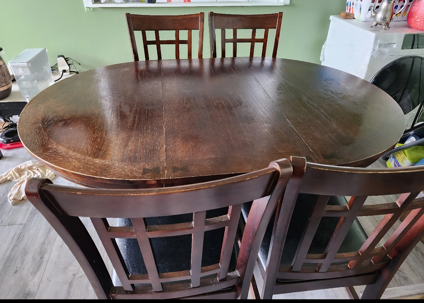 Dining Table and 4 Chairs - photo 2