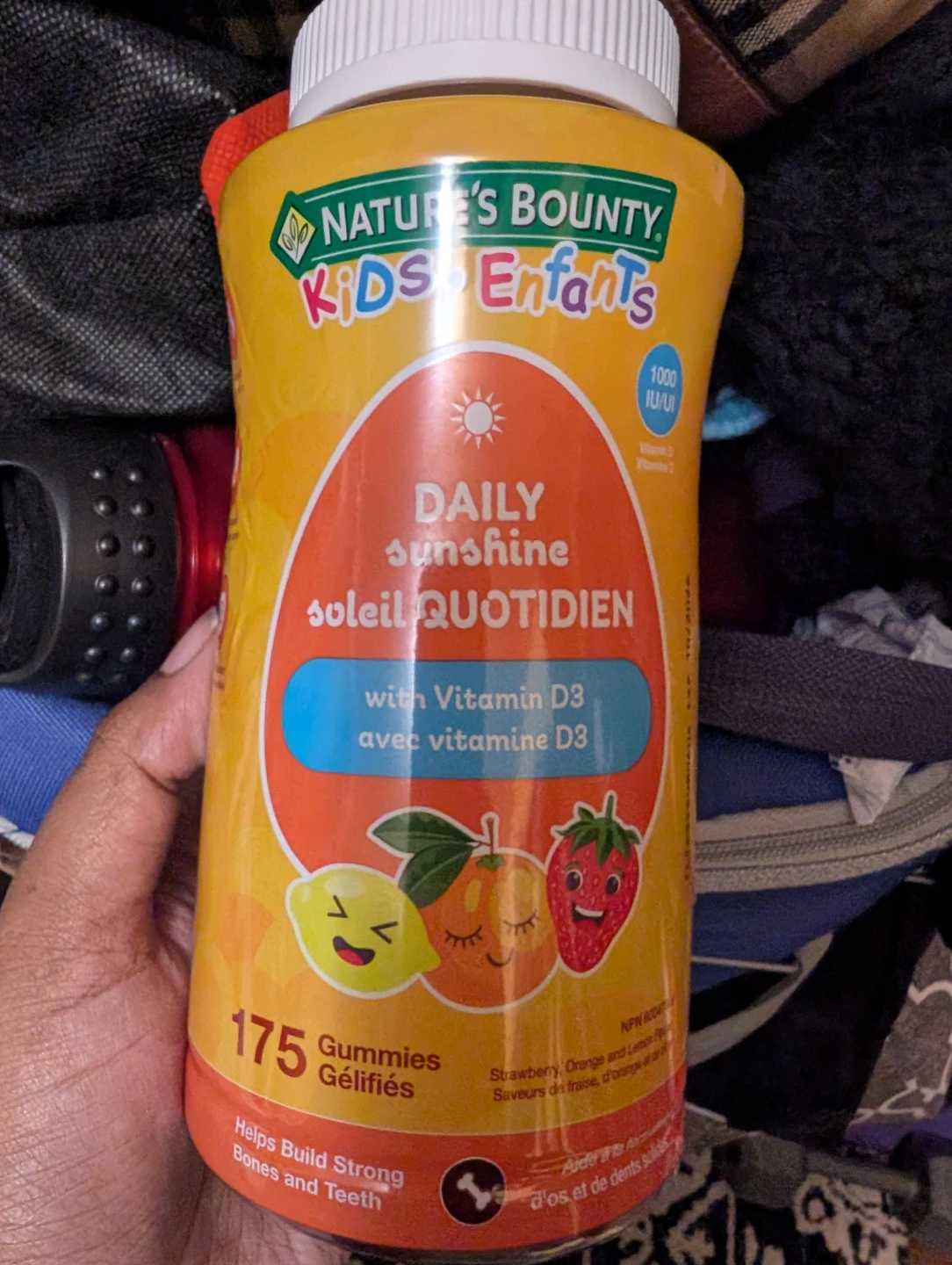 Nature's Bounty Kids Daily Sunshine Gummies with Vitamin D3