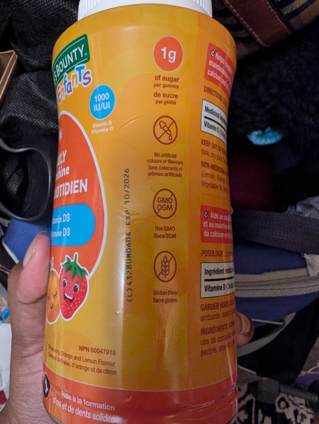 Nature's Bounty Kids Daily Sunshine Gummies with Vitamin D3 - photo 2