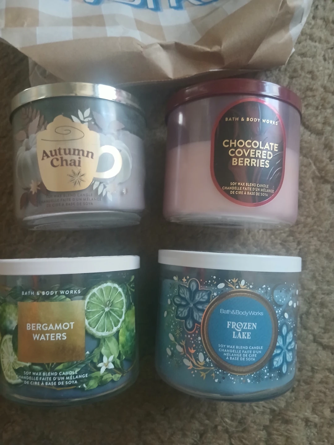Bath & Body Works 3-Wick Candles -