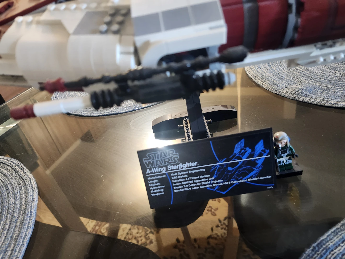 LEGO UCS  Star Wars A-Wing Starfighter set# 75275-1 - photo 3