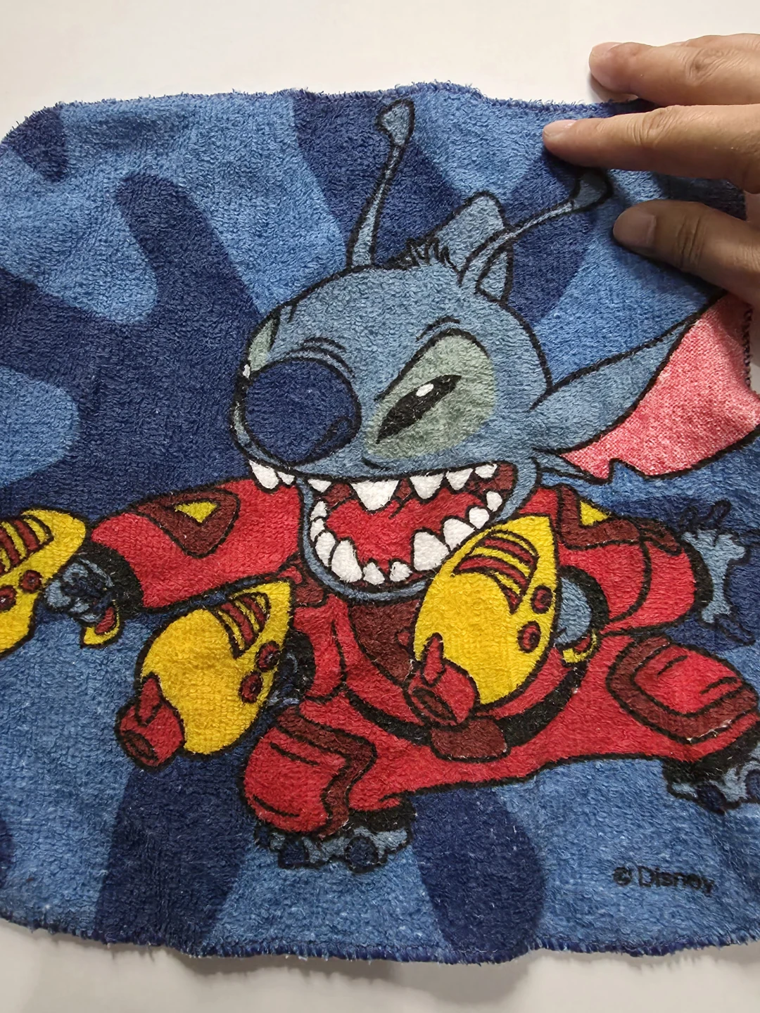 Disney Stitch in Space Suit Hand Towel ⚽️