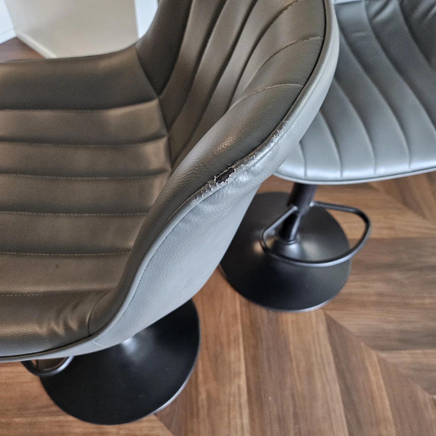Set of 2 Bar Stools - photo 3