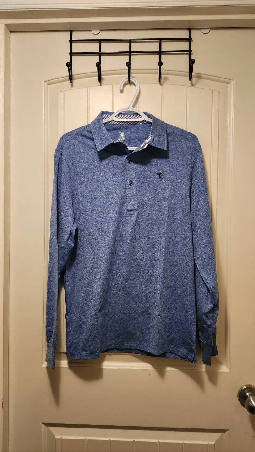 Active Long Sleeve Polo Shirt