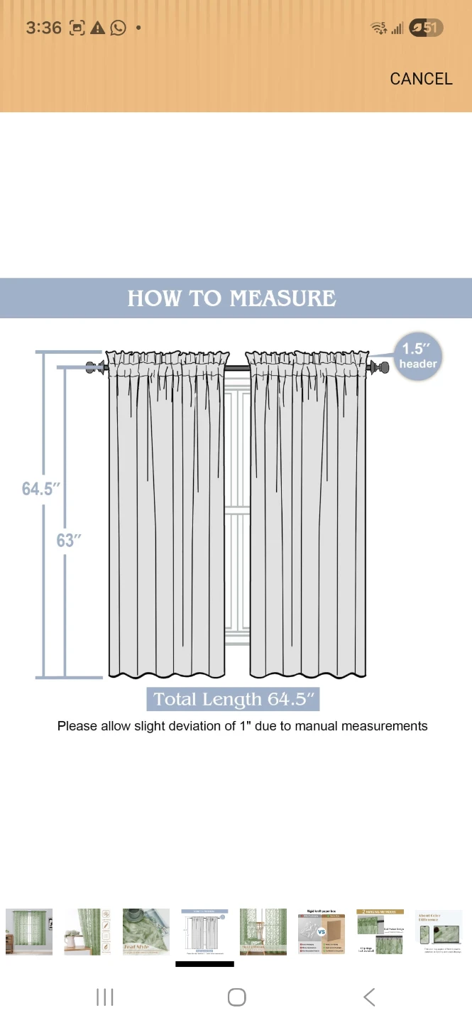 Light Green Leaf Style Curtains - photo 4