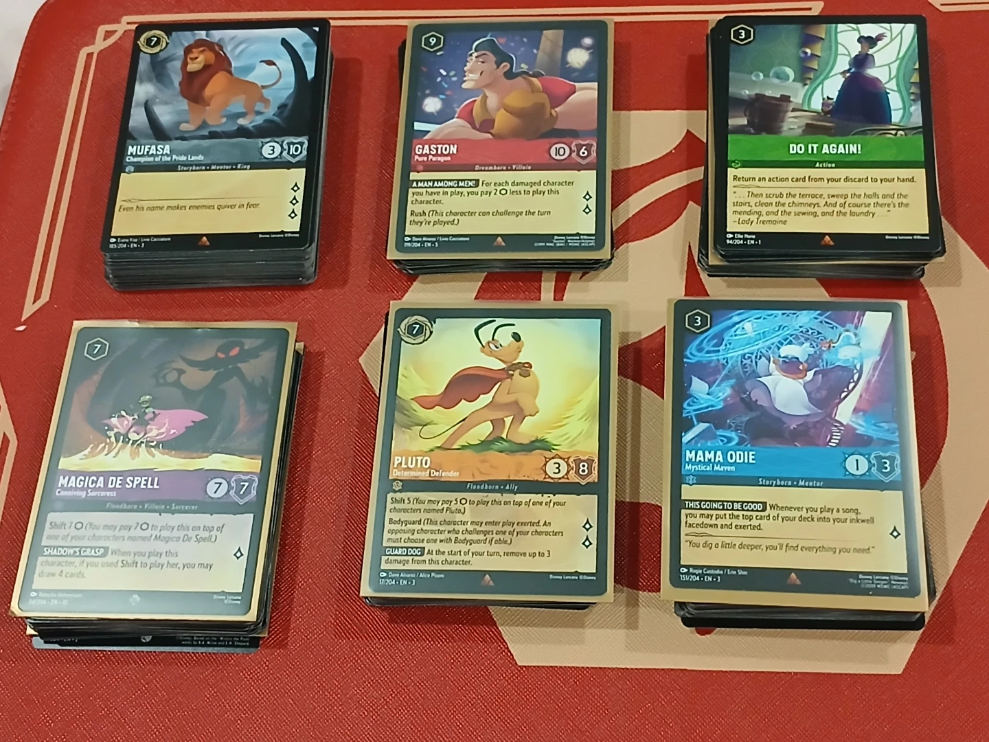 Lorcana Card Collection - 270 Cards with Binder Pages