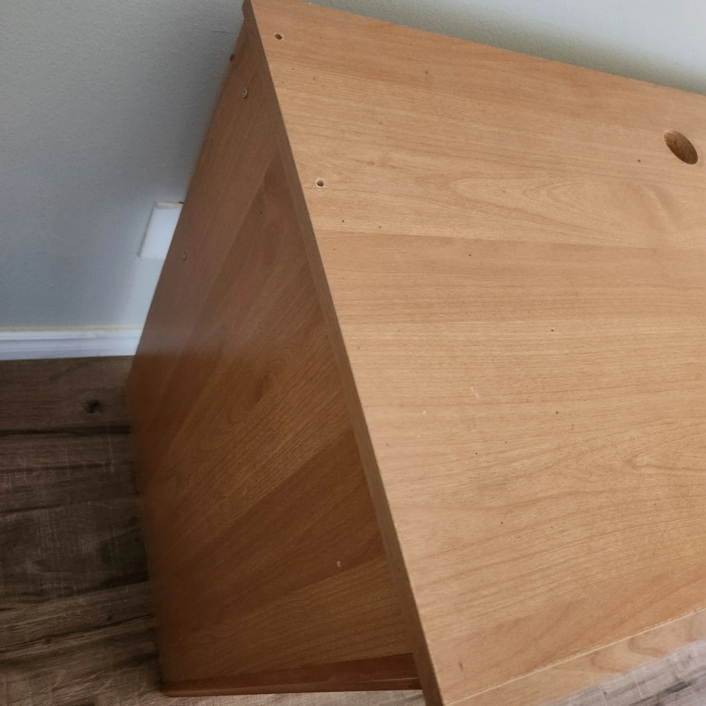 Wooden Desk with Cabinet - photo 5