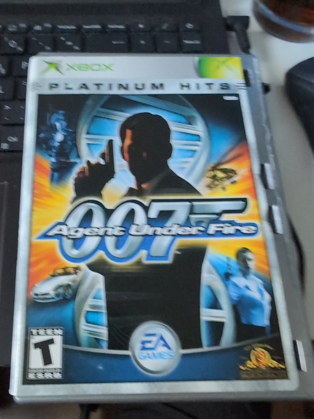007 Agent Under Fire "Platinum Hits" Xbox Game