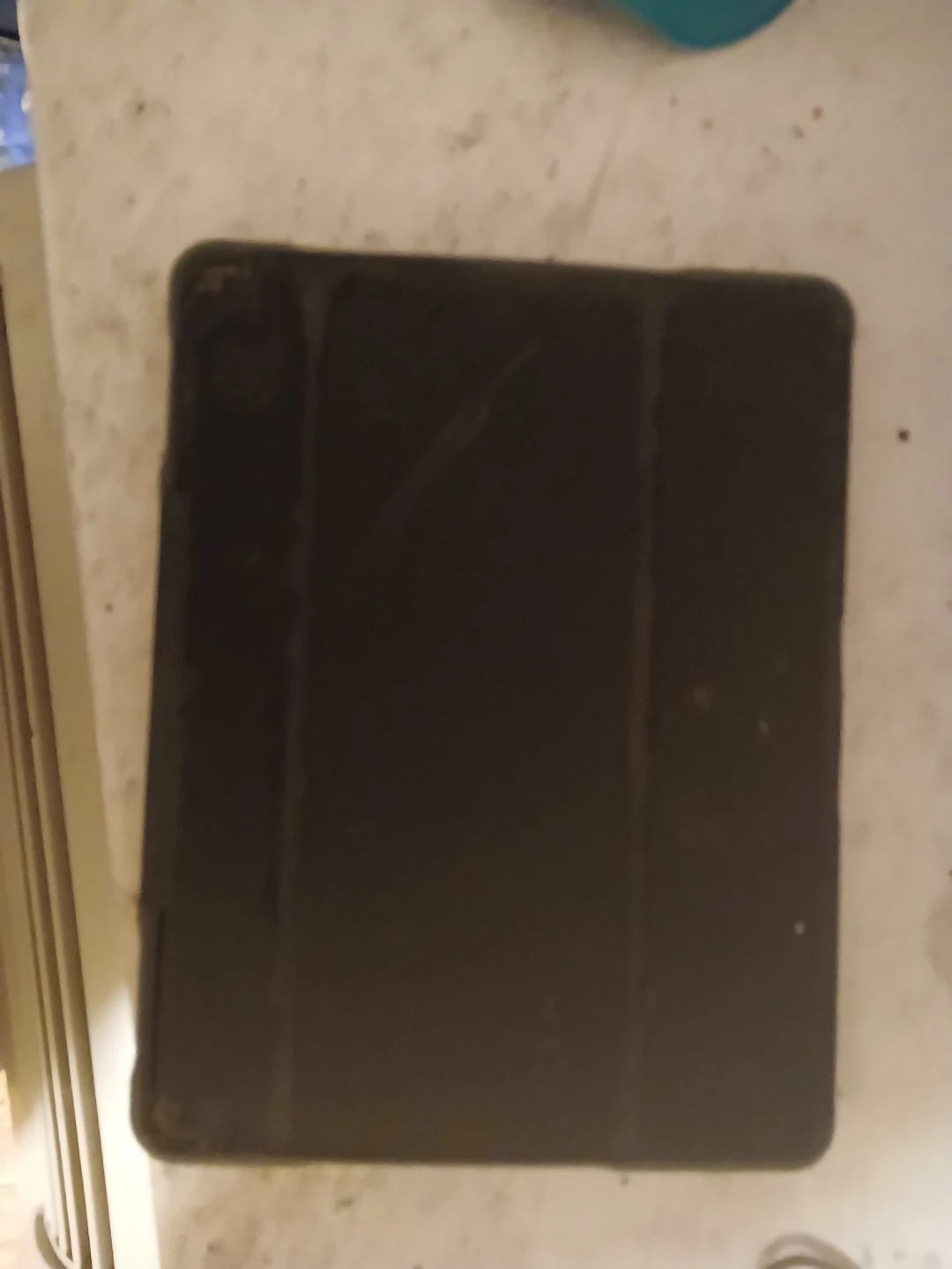 Tablet with Cracked Screen
