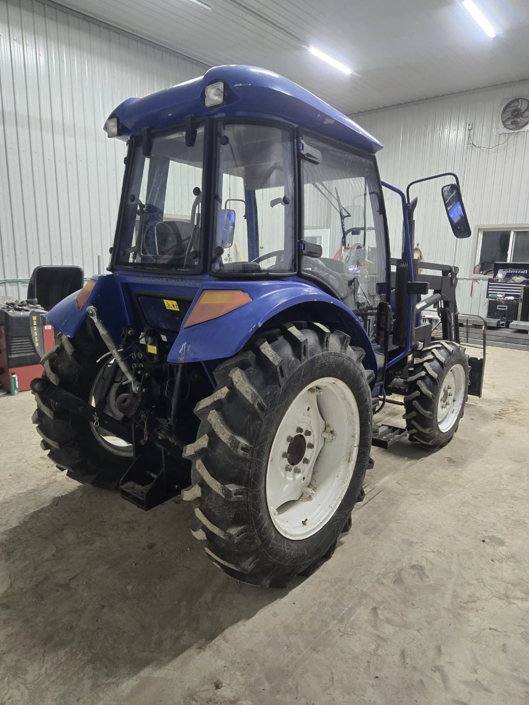 Blue Tractor with Loader - photo 3