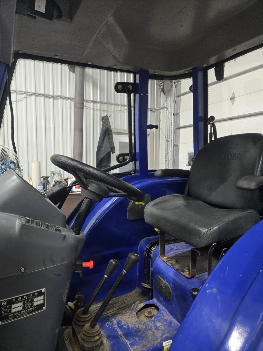 Blue Tractor with Loader - photo 5