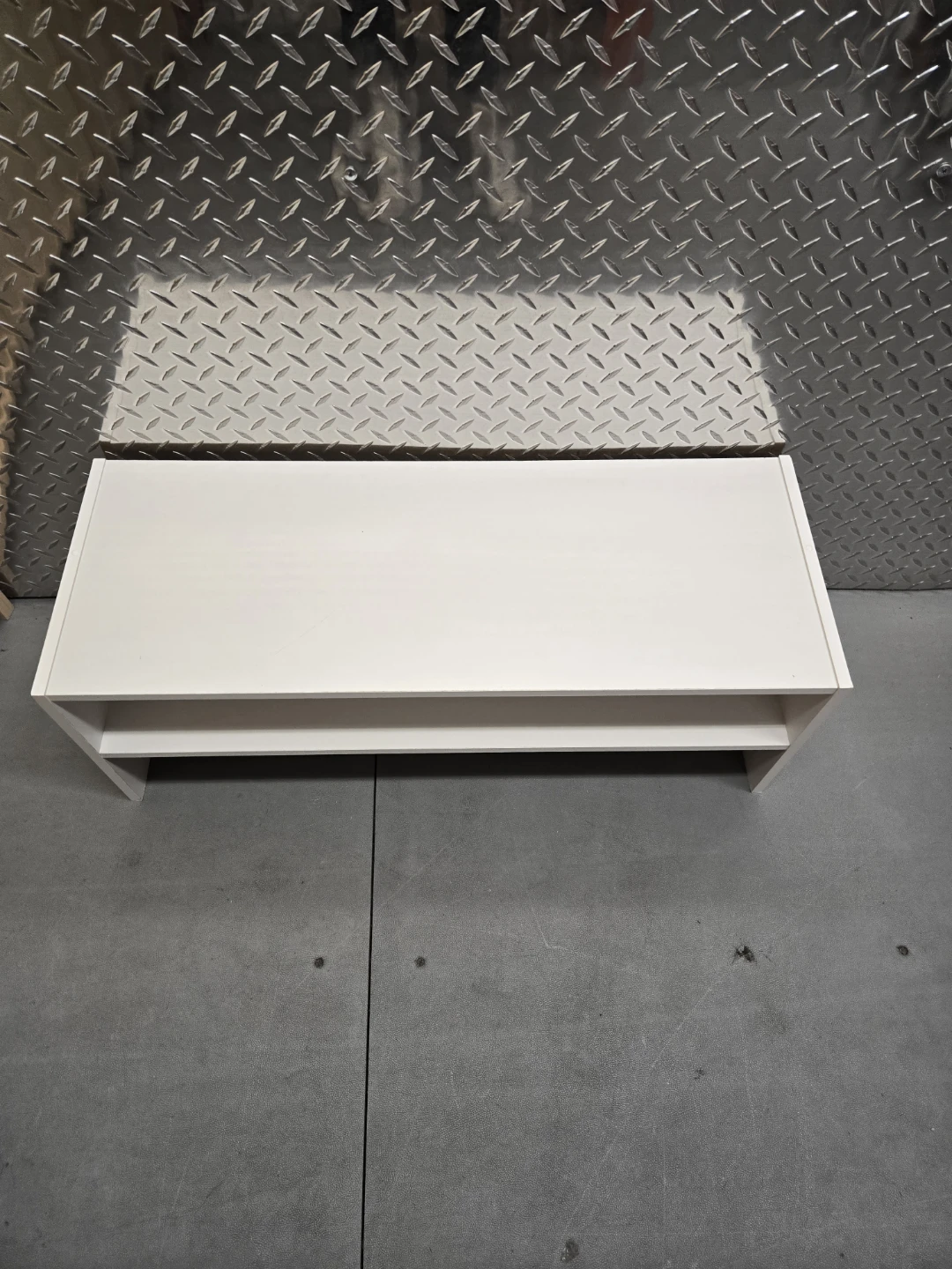 White 31" 2-Tier Stackable Shoe Rack Storage Organizer Shelf - photo 3
