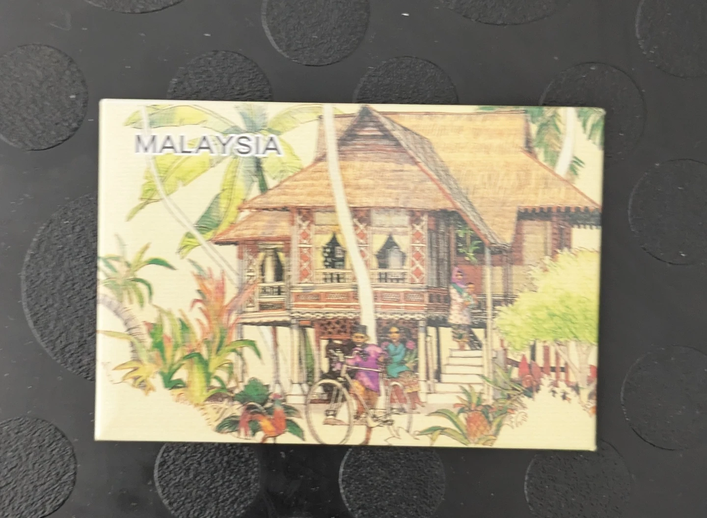 ⚽ Malaysia Traditional House Magnet