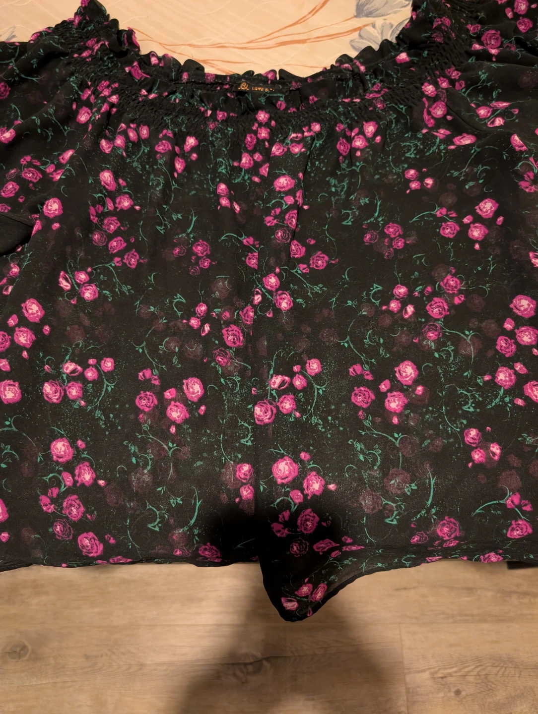 Love & Legacy Floral Off-the-Shoulder Blouse - photo 2