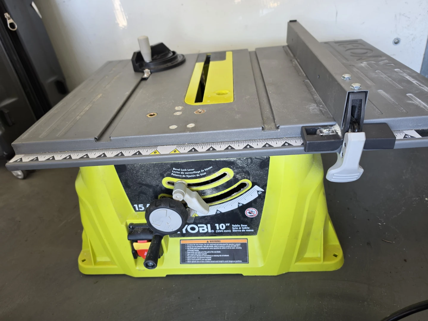 Ryobi 10" Table Saw