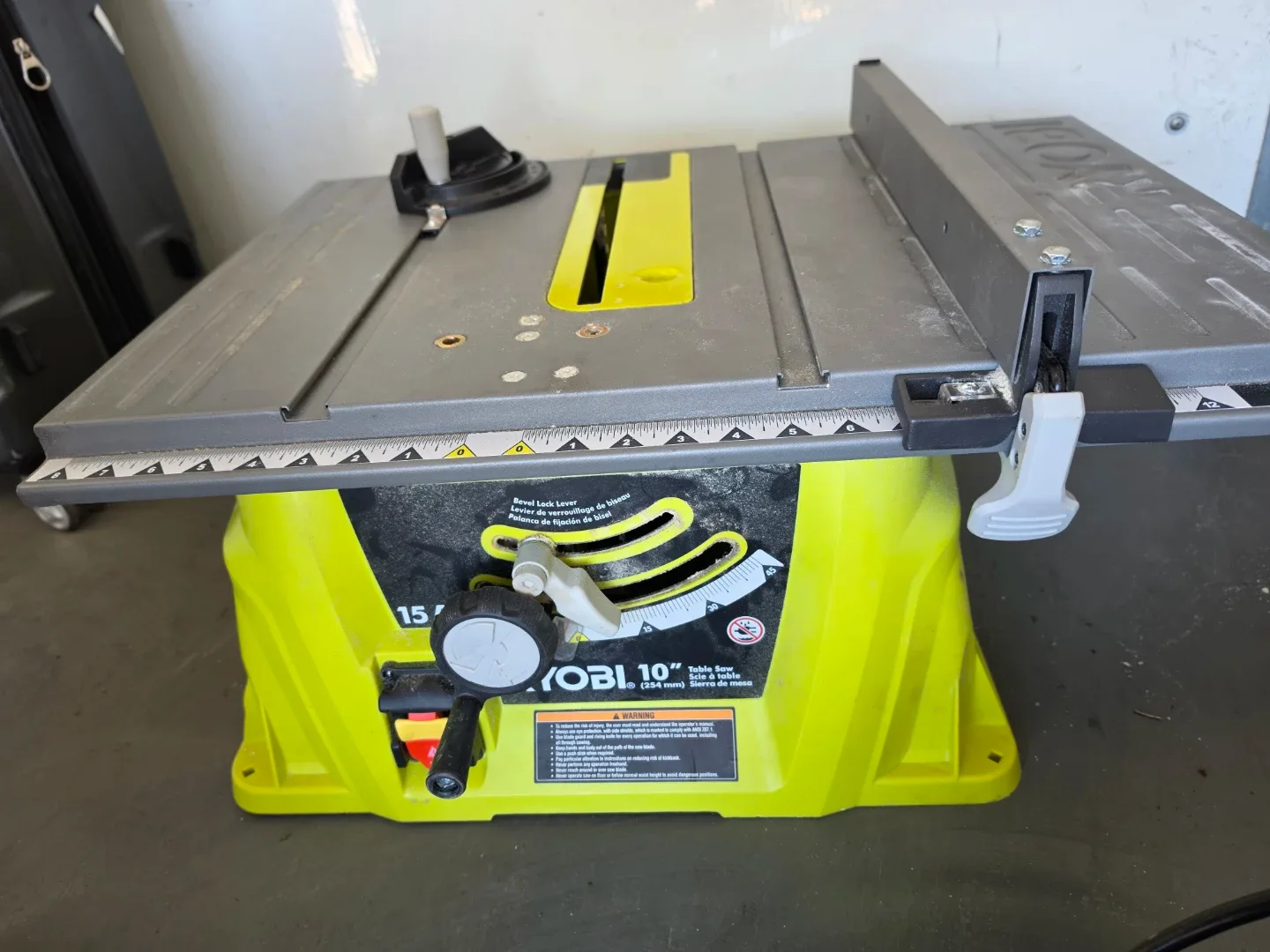 Ryobi 10" Table Saw