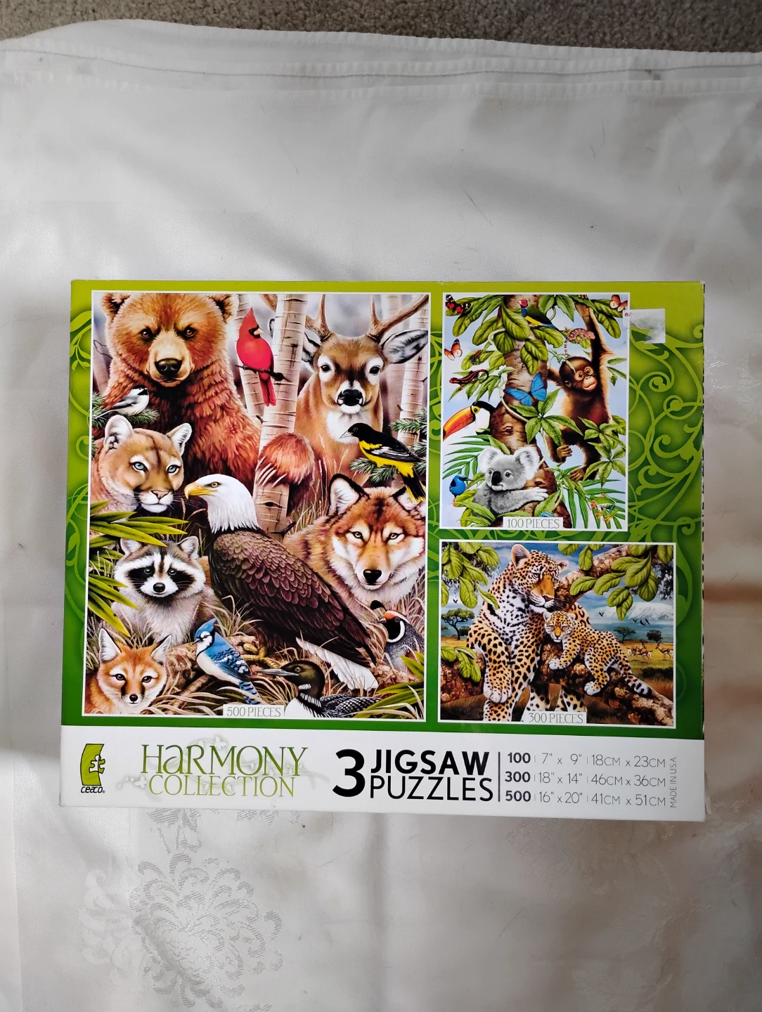 Three Jigsaw Puzzles in One