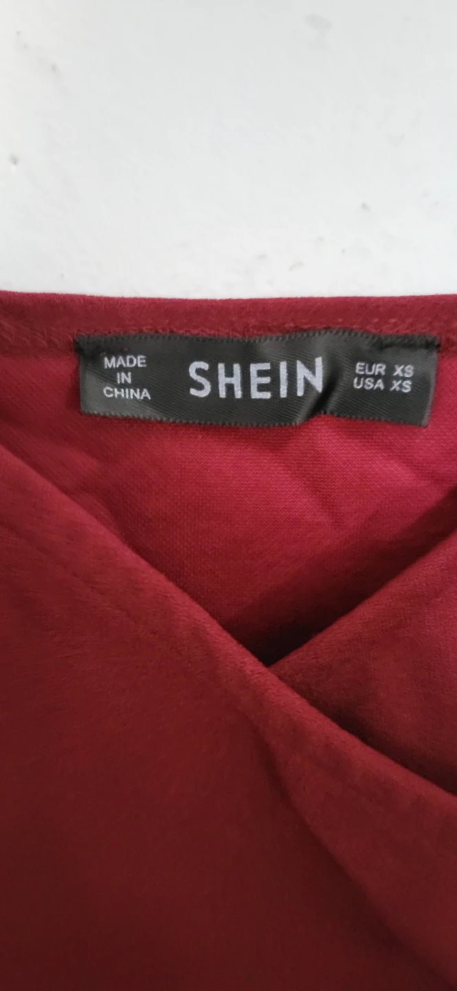 SHEIN Red Bodycon Dress ⚽ - photo 2