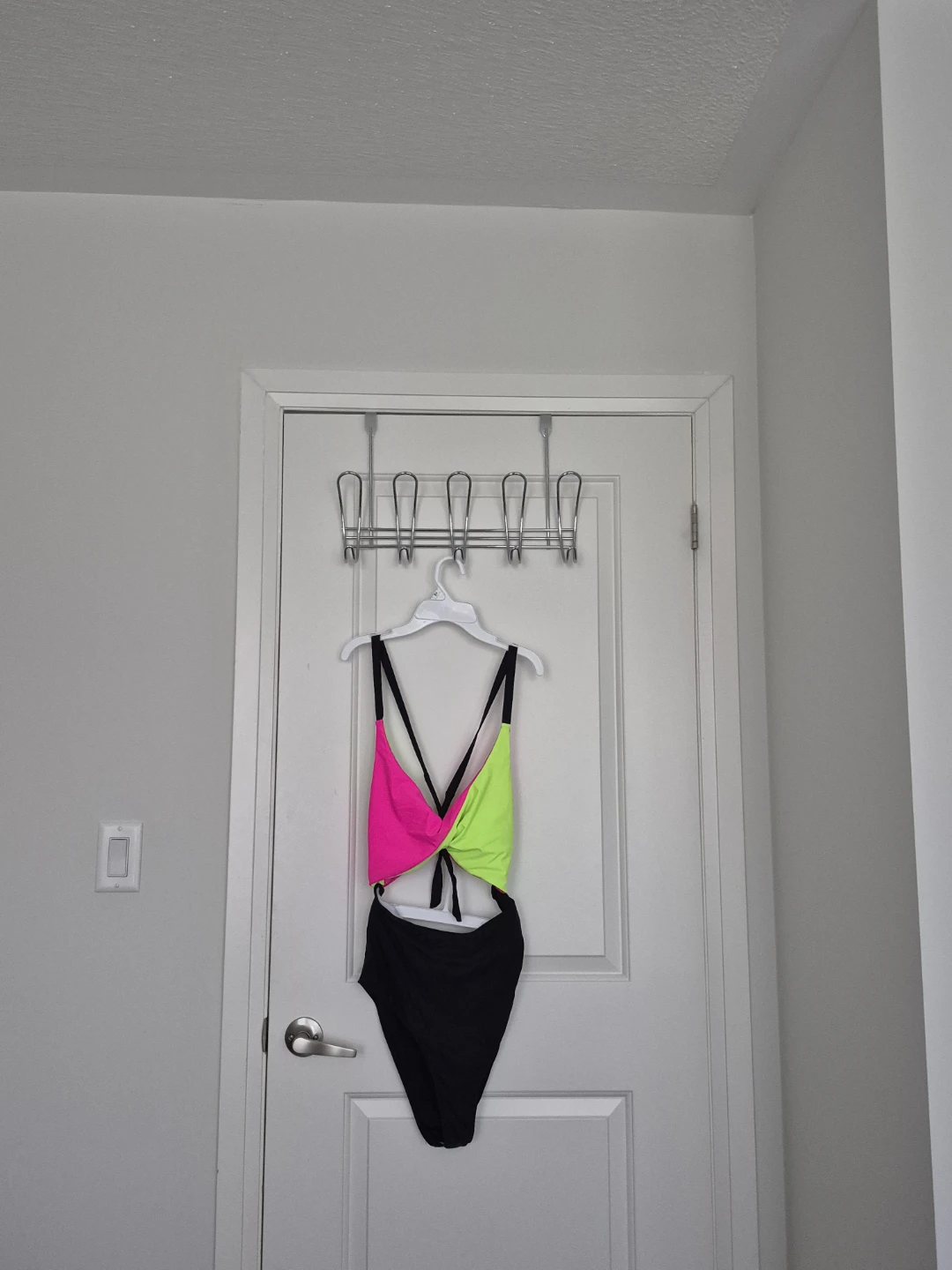 Colour Block One-Piece Swimsuit