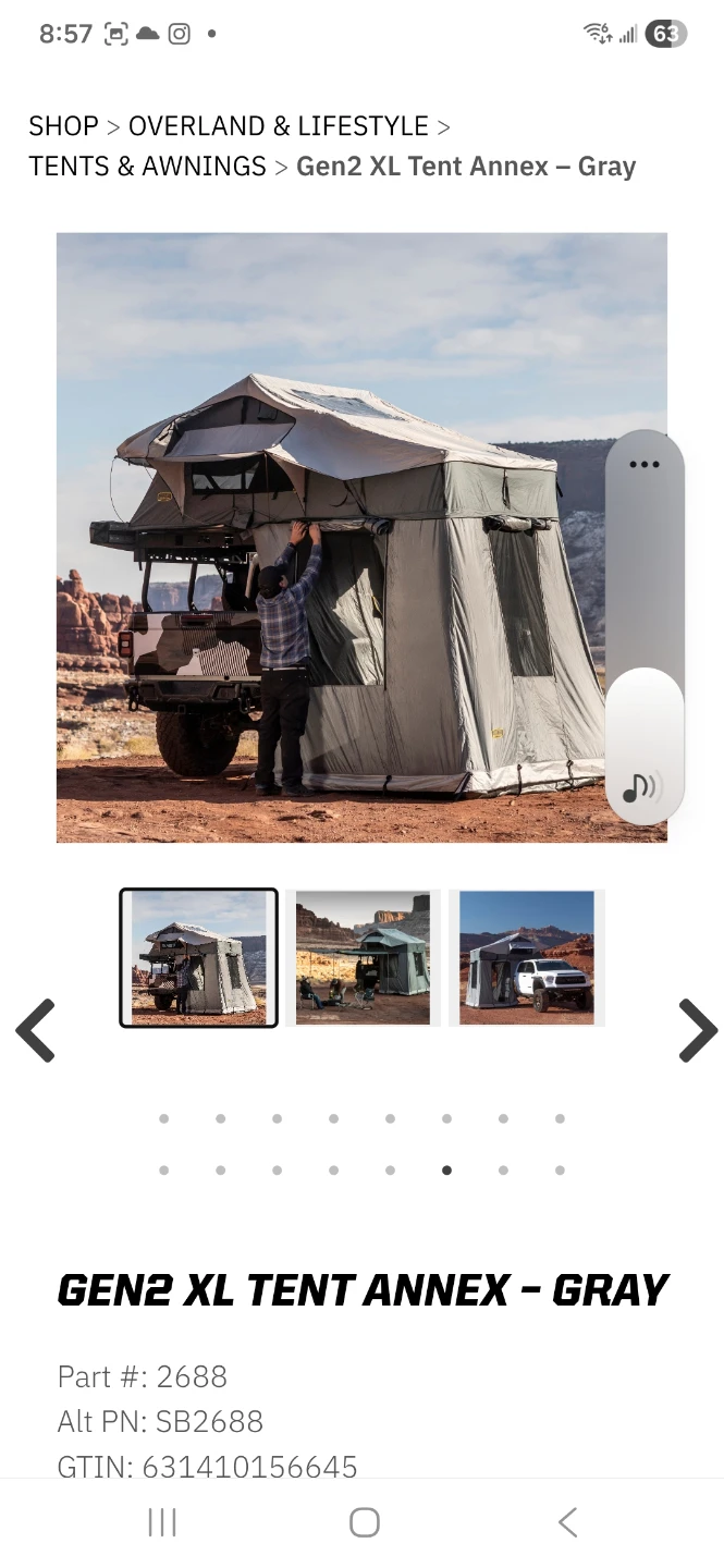SMITTYBILT, 4 Man Tent & Vestibule. GEN 2 - photo 5