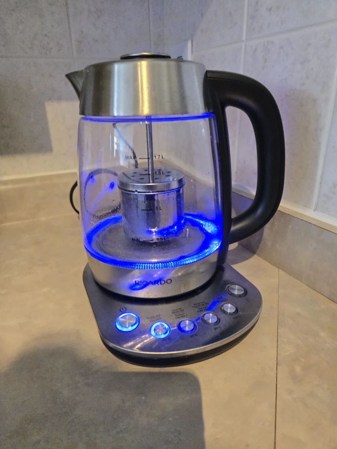 Ricardo Electric Glass Kettle - photo 3