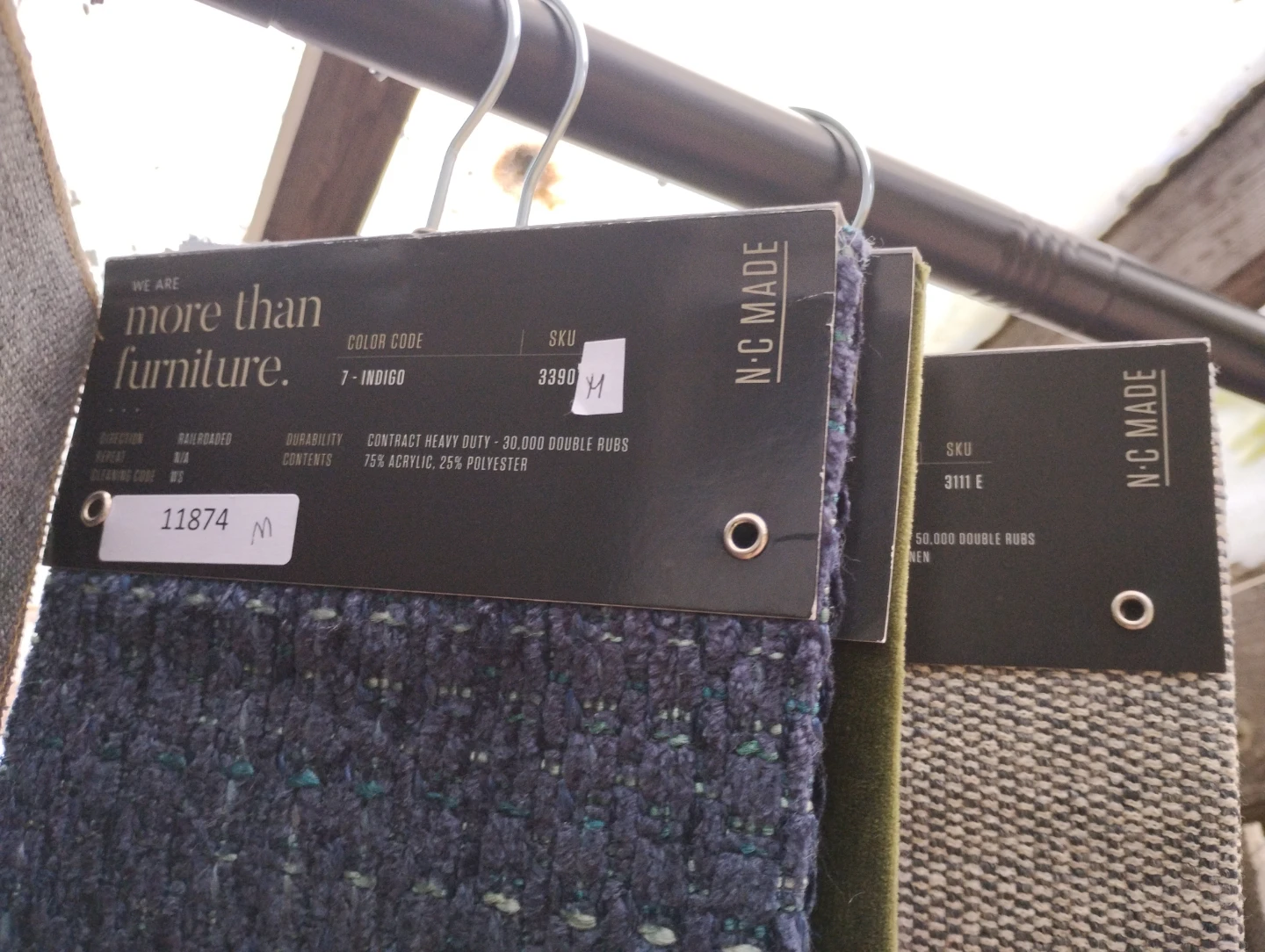More Than Furniture N.C. Made Fabric Samples⚽ - photo 4