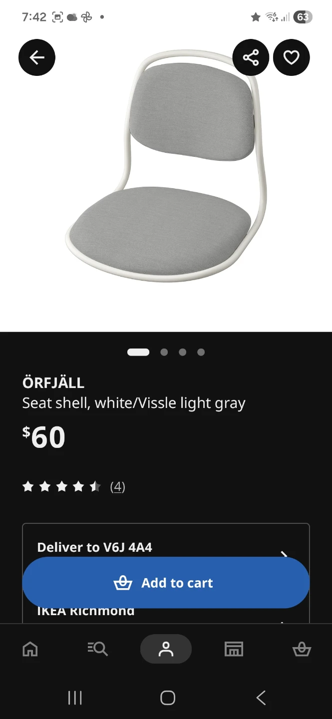 IKEA SANDSBERG Table and desk chair - photo 5