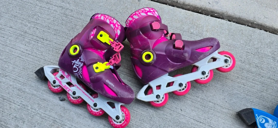 Decathlon Inline Skates - Pink/Purple - Size 34-36