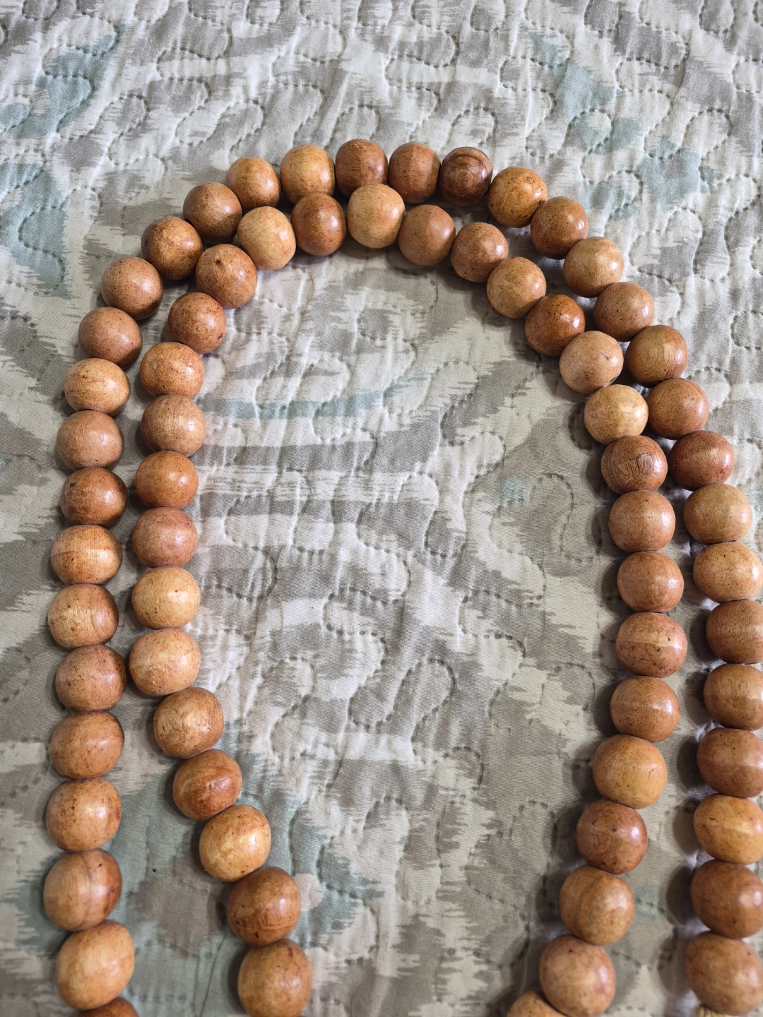 Vintage Strand of Wooden Beads Decor - photo 5