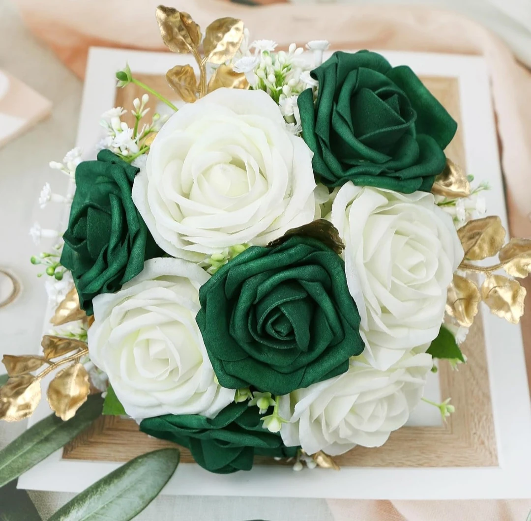 Artificial Bridesmaid Wedding Bouquets- Set of 6 - photo 2