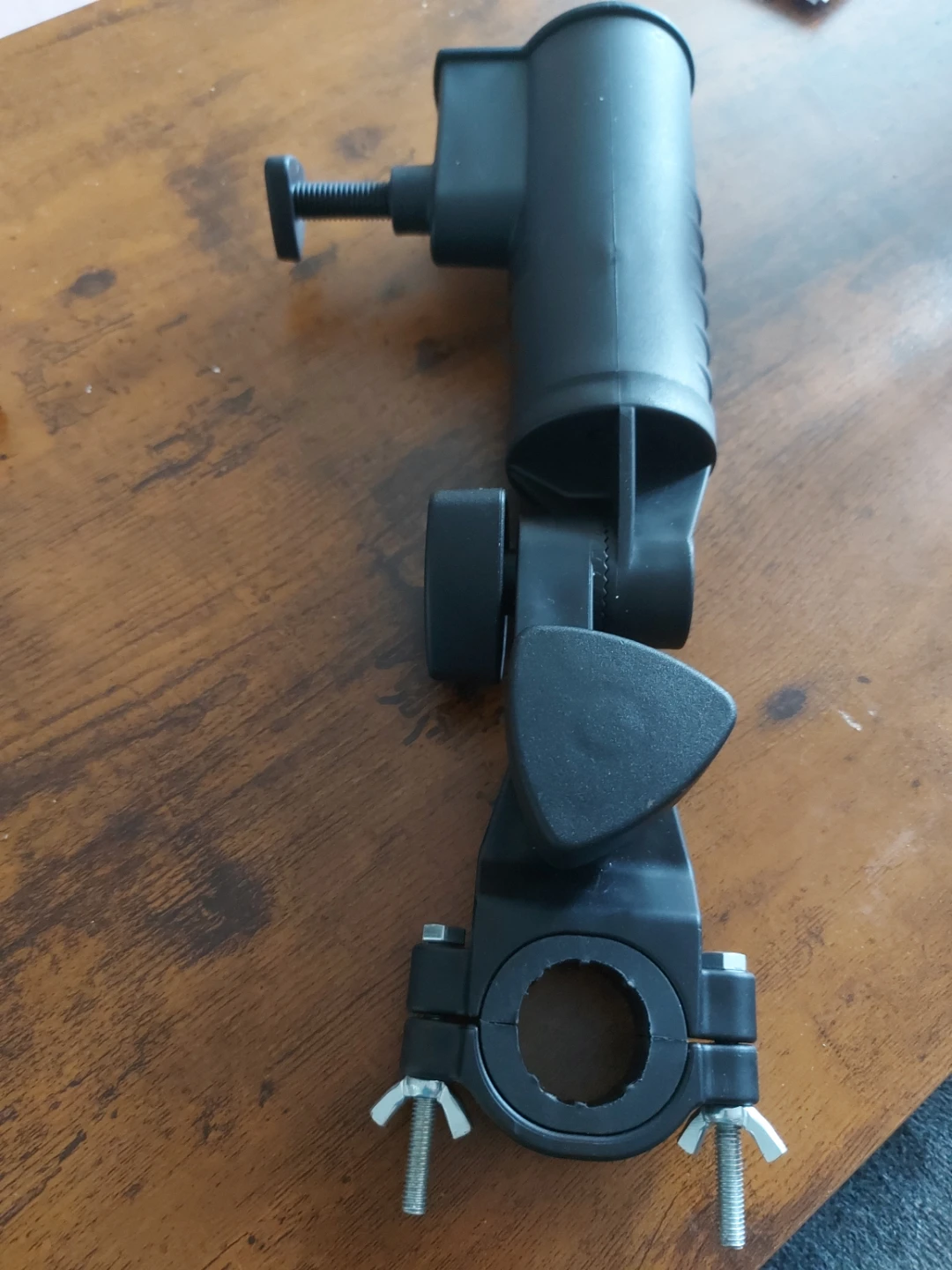 Black Adjustable golf cart umbrella Holder - photo 3