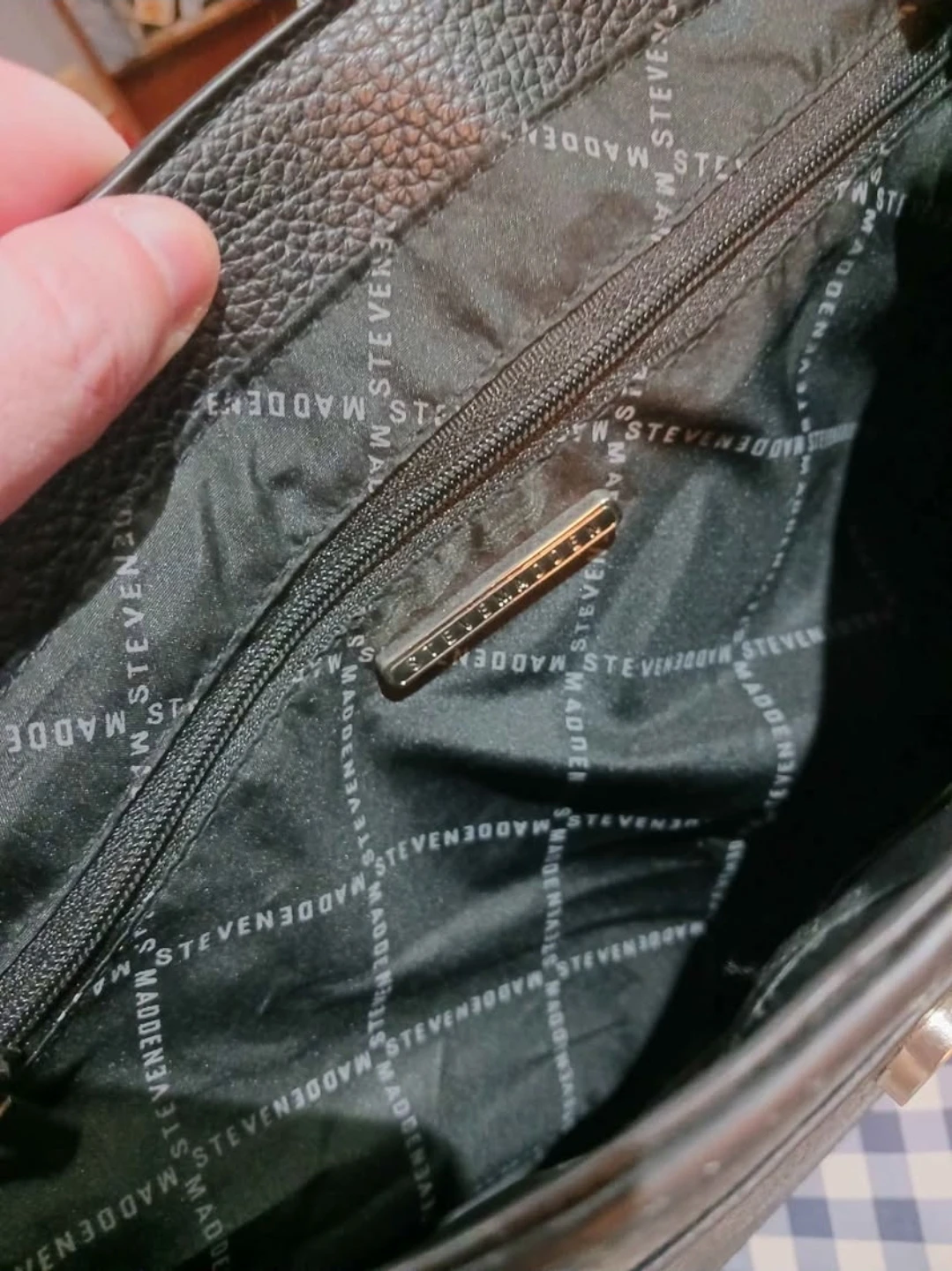 Black Steve Madden Satchel Bag - photo 4
