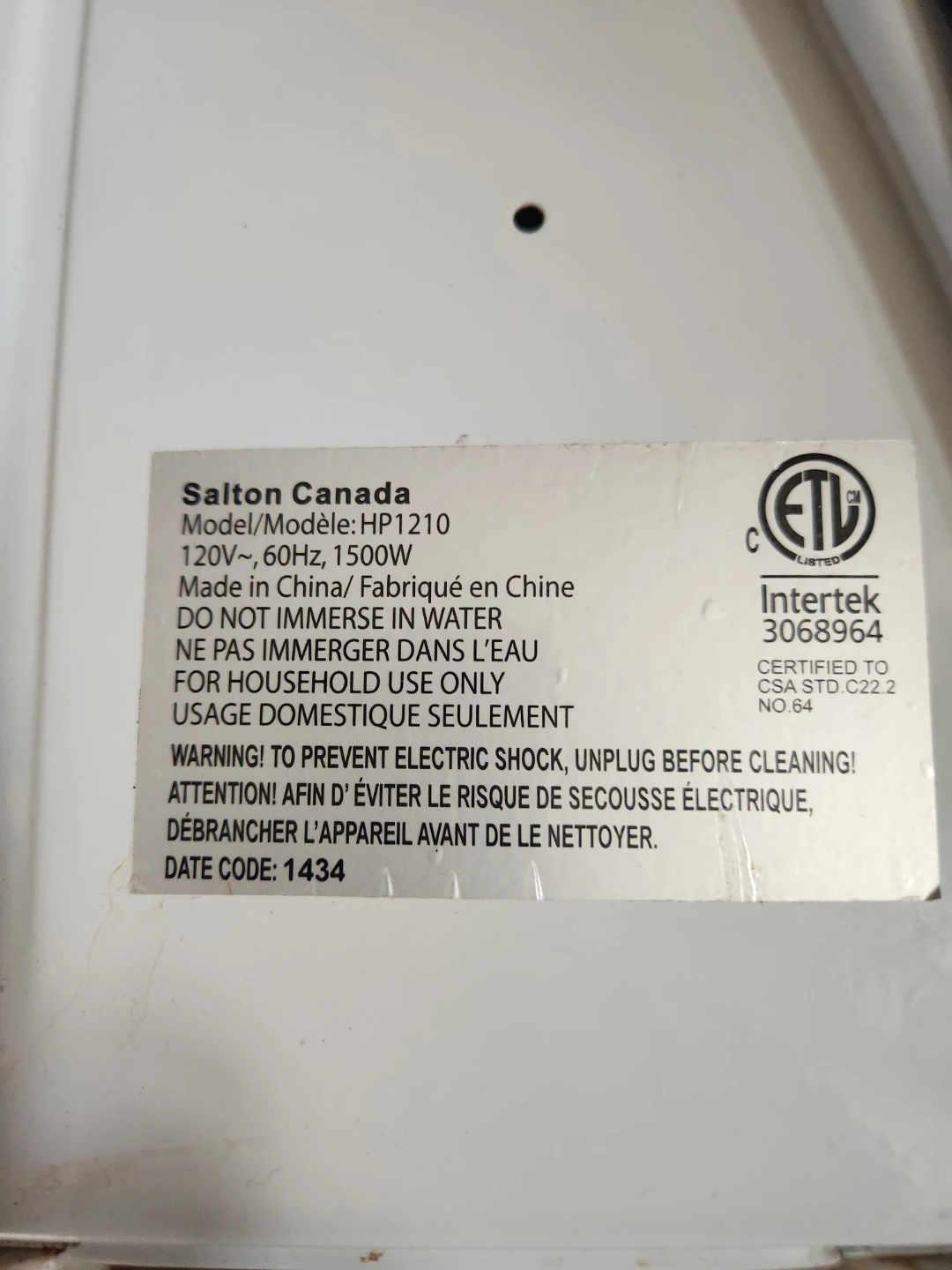 Salton Canada Double Burner Electric Stove - photo 4