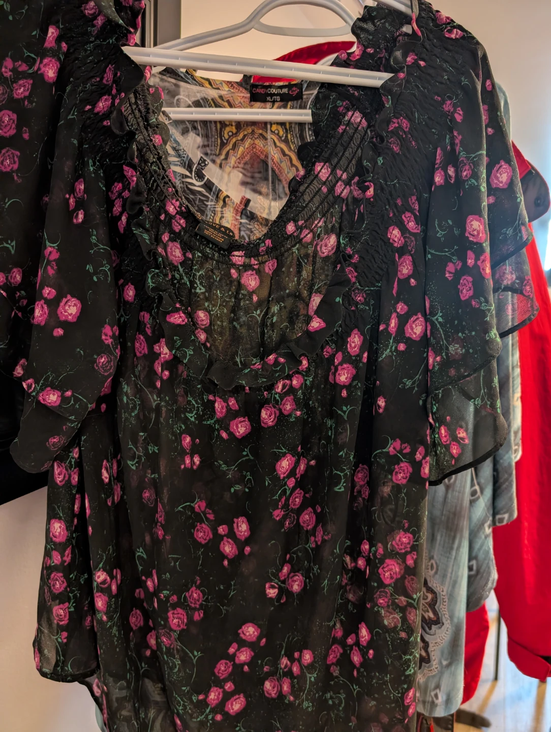 Couture Blues Paisley Tunic Top - photo 2