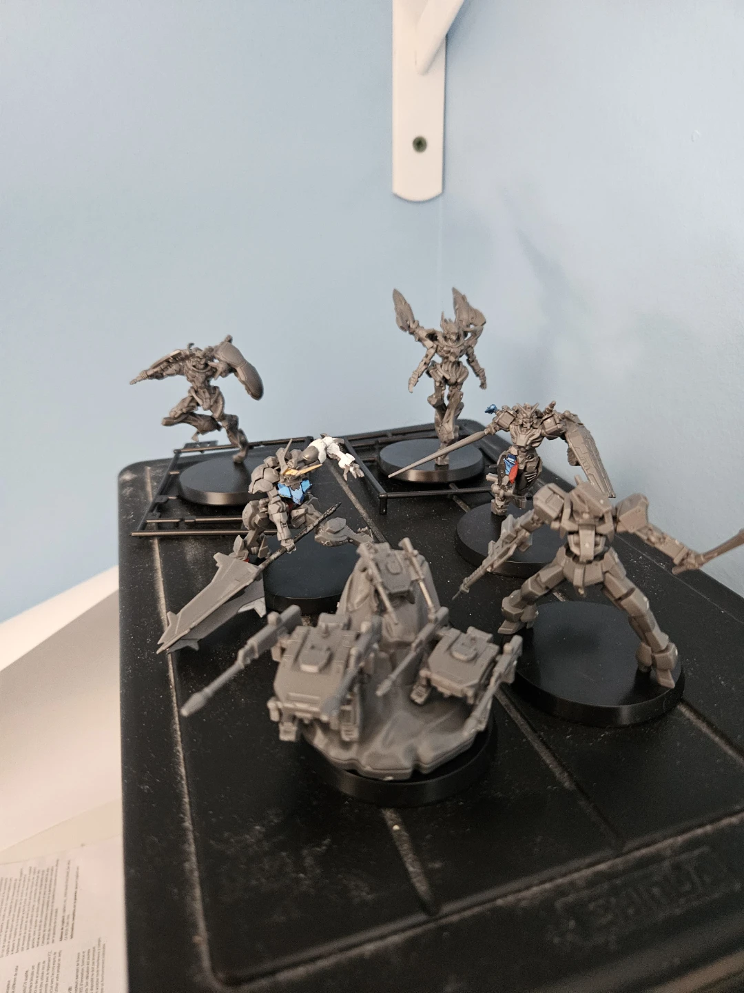 Gundam assembled minis for trade or sale