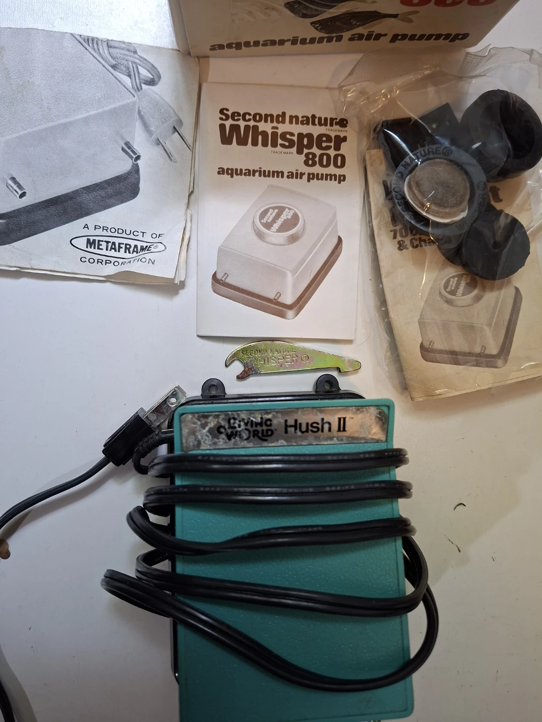 Second nature Whisper 800 Aquarium Air Pump - photo 2