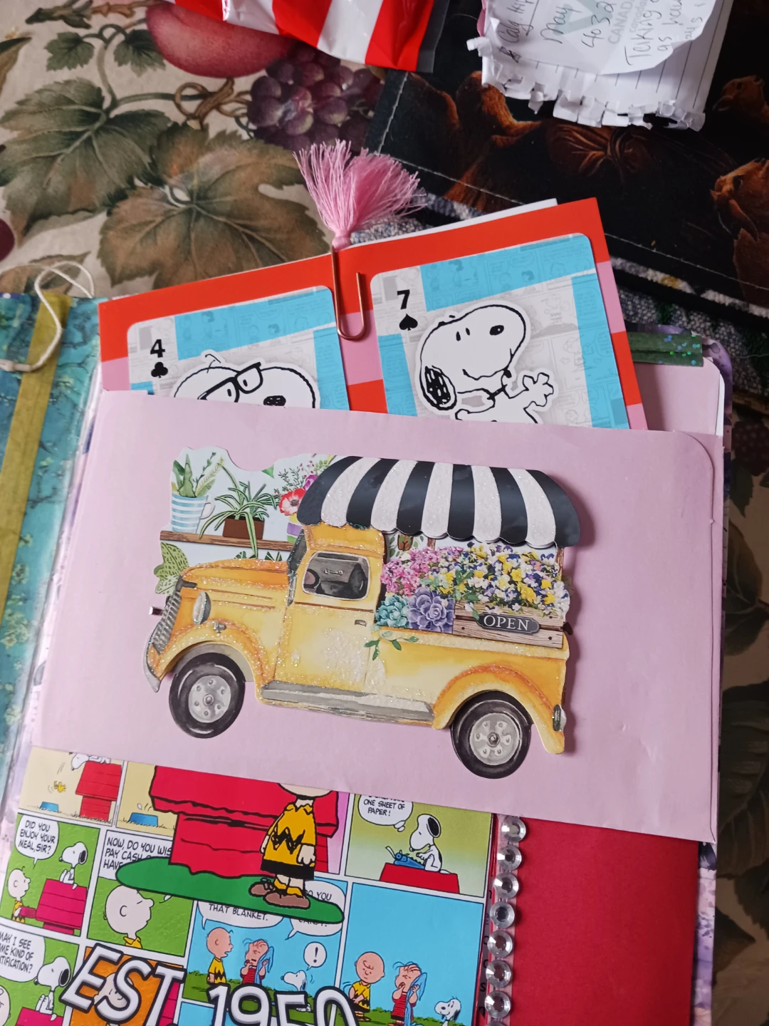 Peanuts Snoopy "Through the Years" Scrapbook/Journal - photo 5