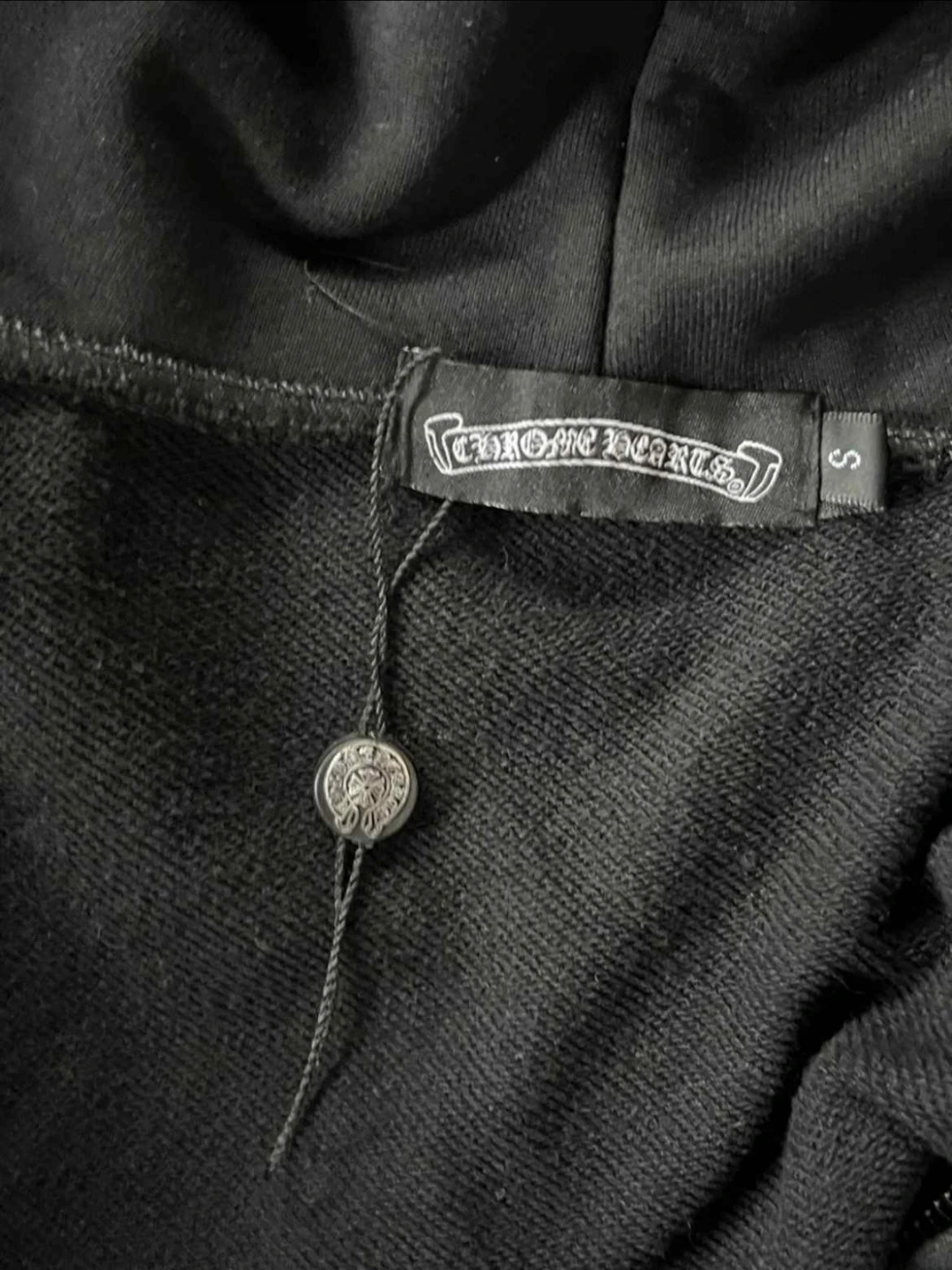 Chrome Hearts Zip-Up Hoodie Size S - photo 3