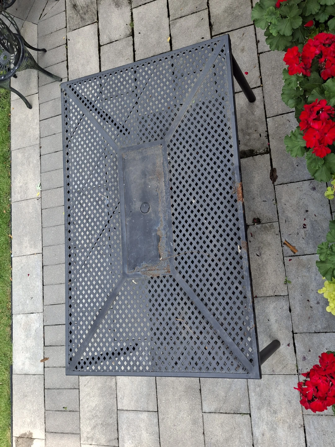 Metal Patio Table