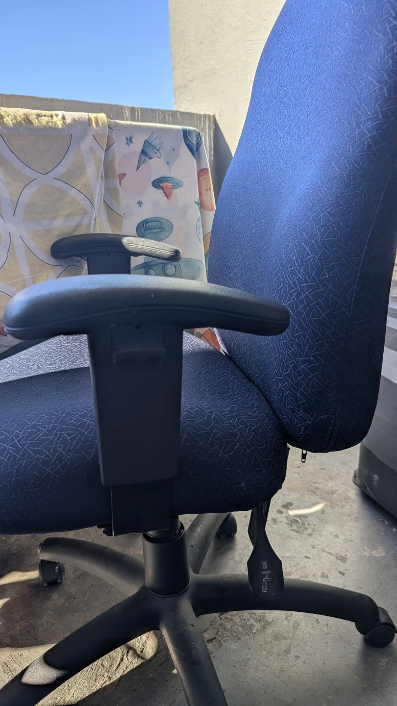Blue Office Chair - photo 2